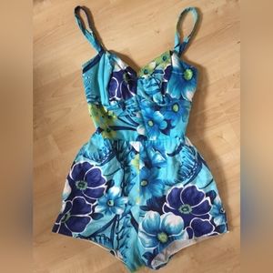 Vintage playsuit XS